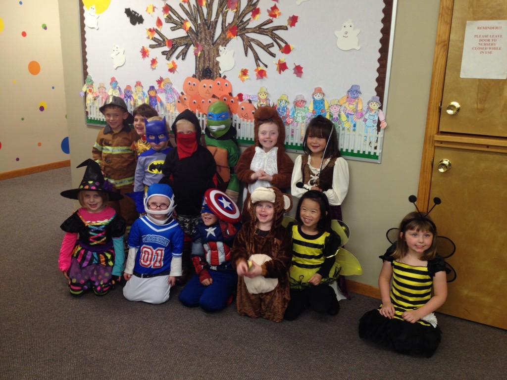 Halloween Party at Pre-K!! October, 2013
