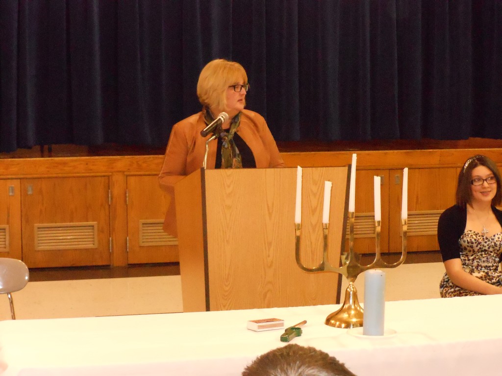Dr. Shand welcoming everyone